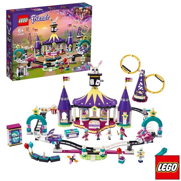 🆕SEALED LEGO 41685 Friends Magical Funfair Roller Coaster BNIB - Picture 1 of 9